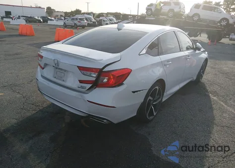 2019 Honda Accord Sport 2.0T z USA, uszkodzony, nr VIN 1HGCV2F3XKA023375